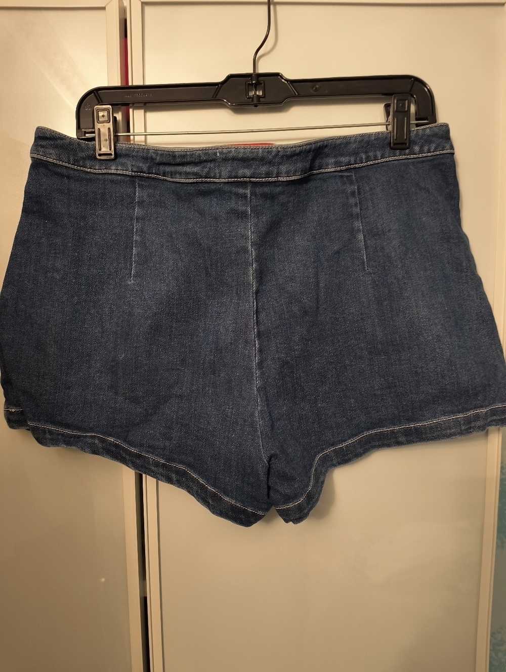 Solid & Striped Women's Lace-Up Blue Denim Shorts Sz 30 - Picture 7 of 8
